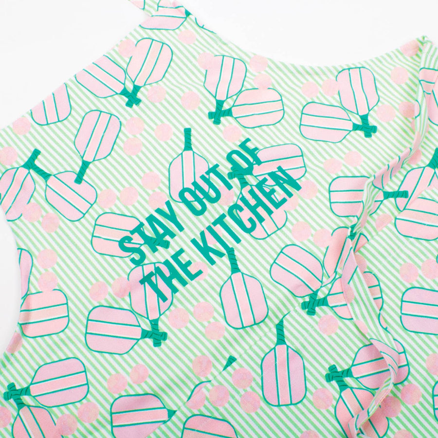 Pickleball Stripe Apron