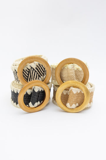 Raffia Round Belt