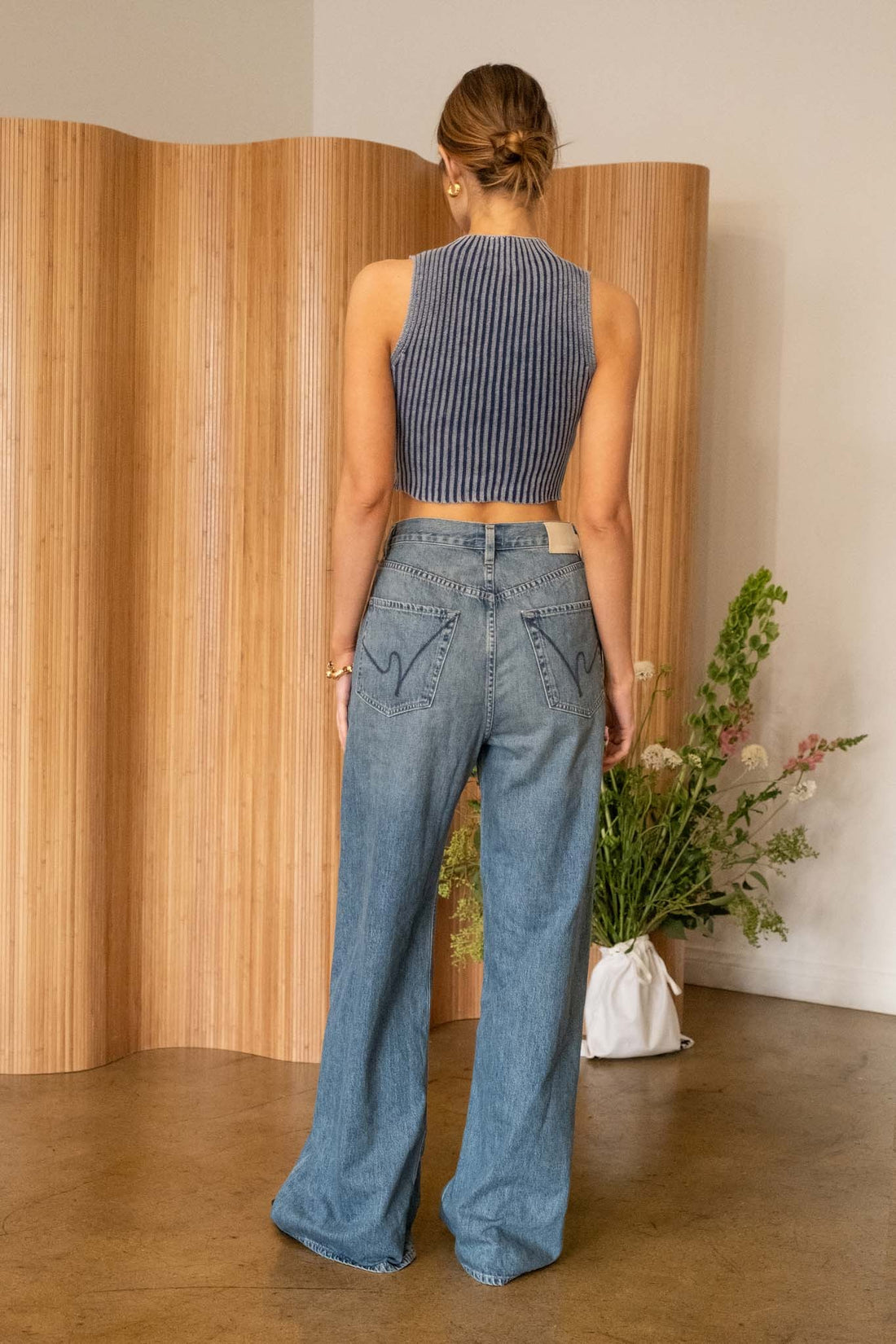 Vintage Washed Knit Tank