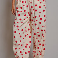 Retro Polka Dot Pants