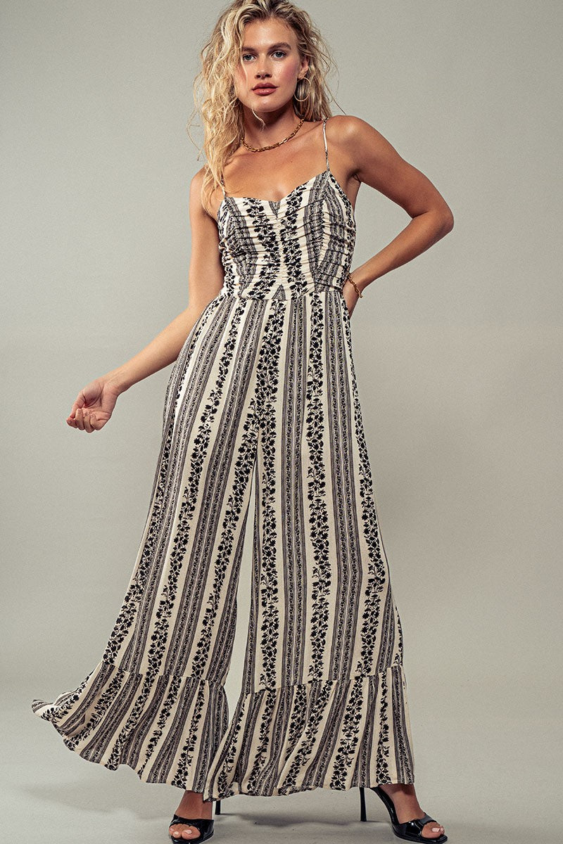 Flowy Floral Jumpsuit