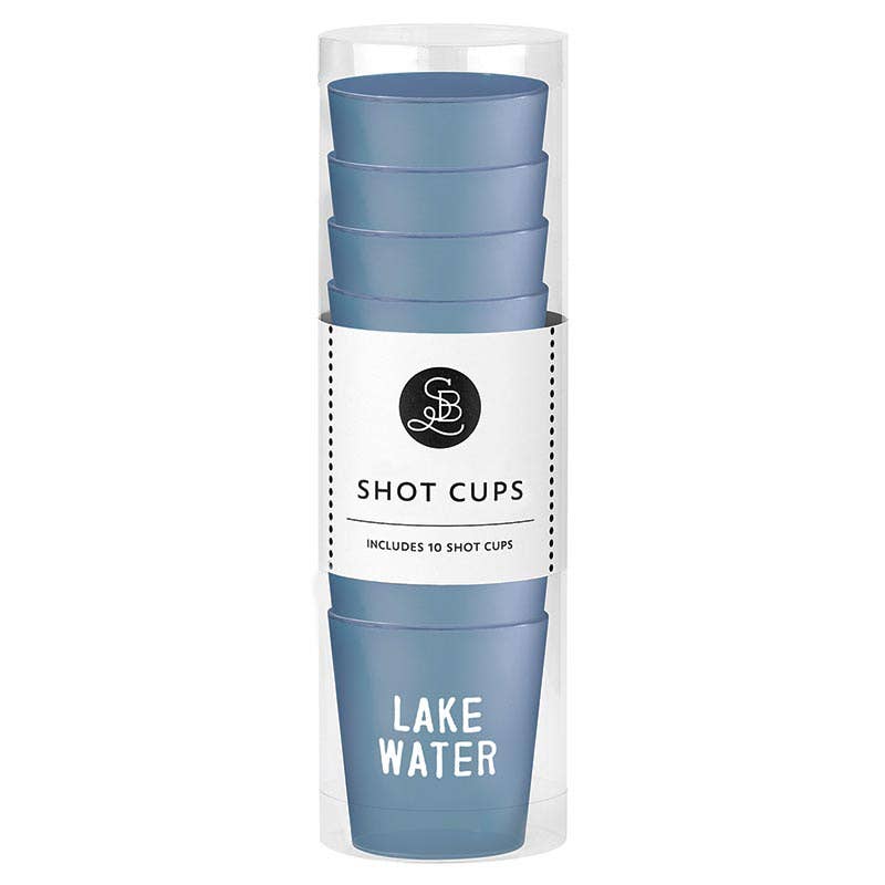 Lake Water Shot Glasses