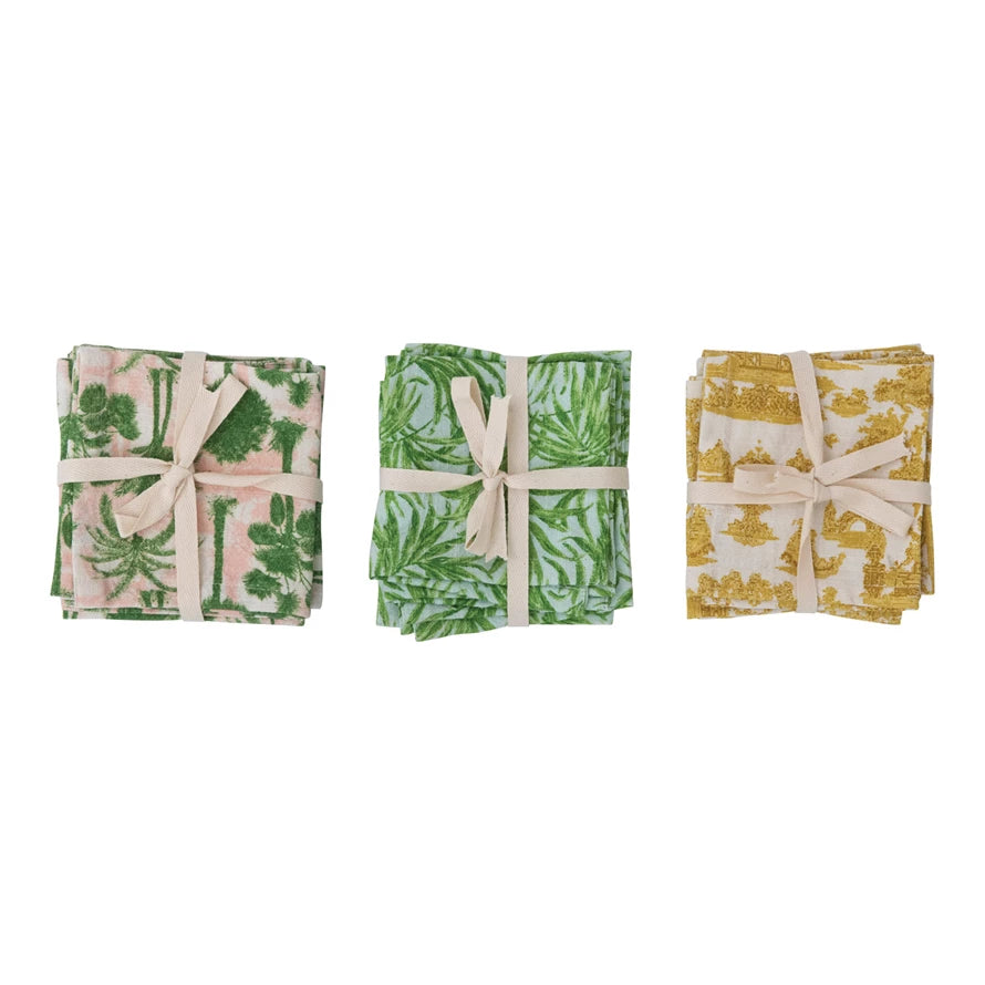Cotton Cocktail Napkins