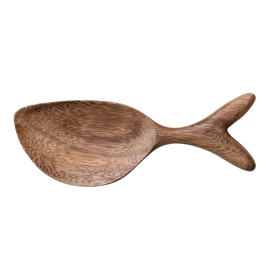 Acacia Wood Fish Dish