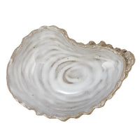 Stoneware Oyster Shell Dish