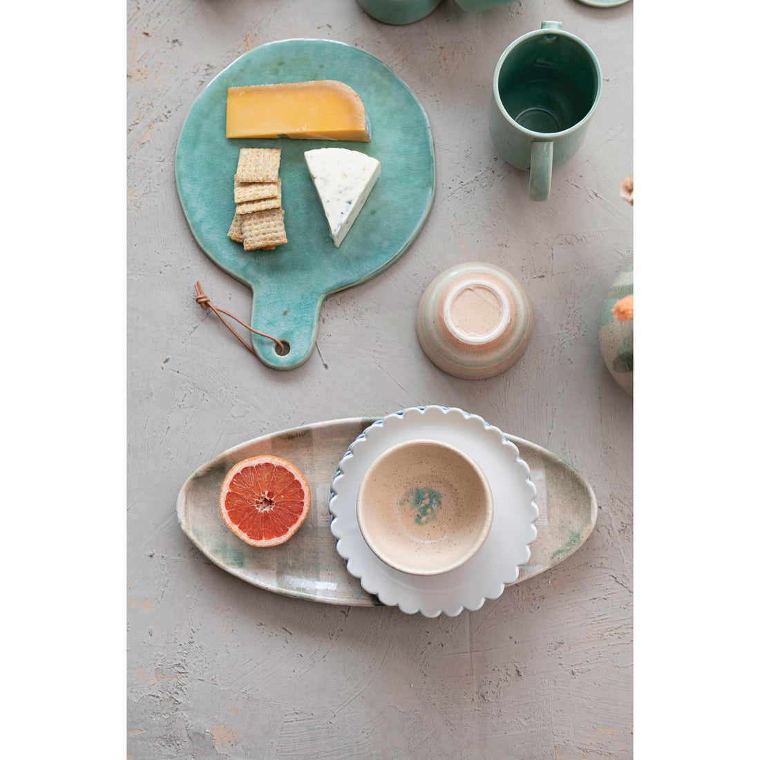 Aqua Cheese Board