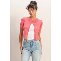 Knit Button Up Cardigan