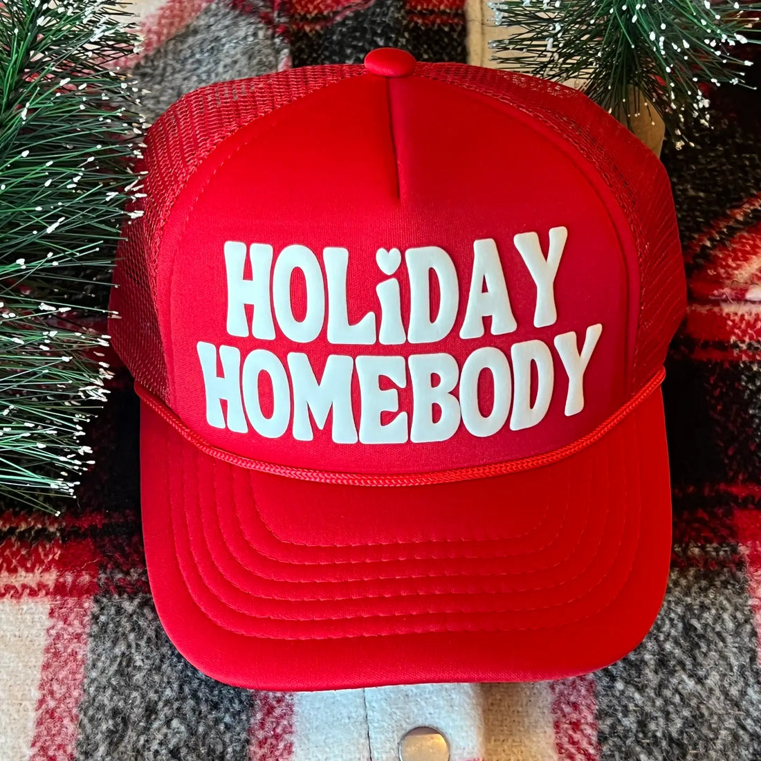 Holiday Homebody Trucker Hat