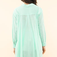 Mint High Low Coverup