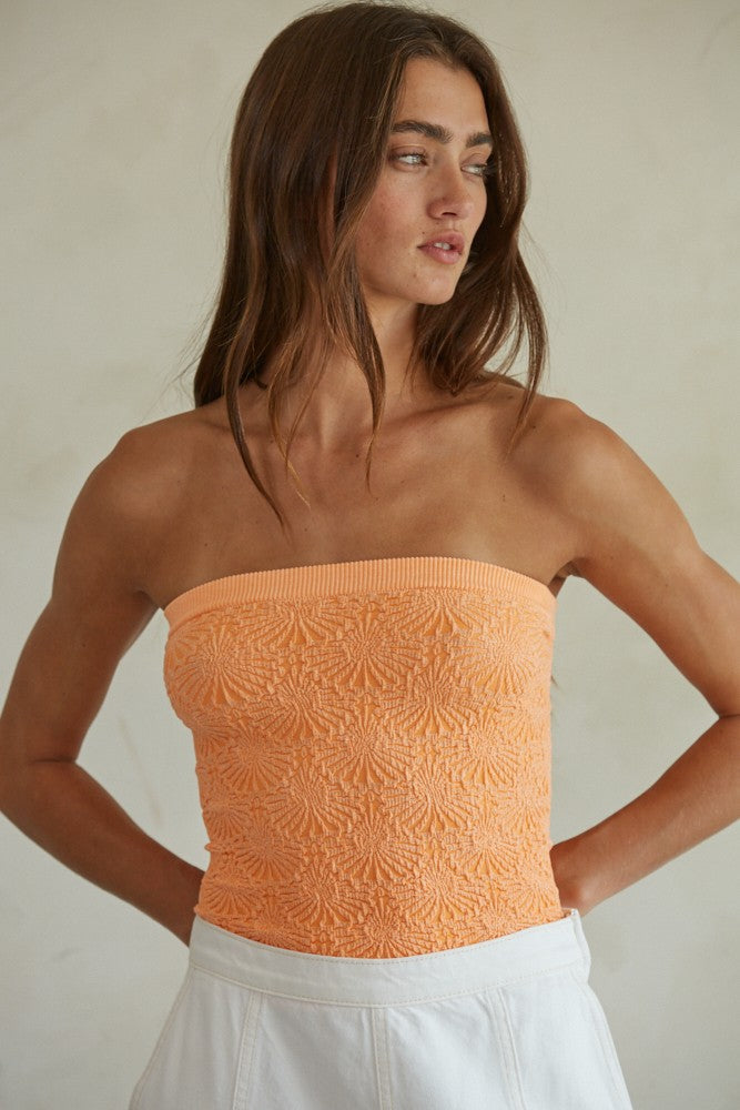 Jacquard Tube Top