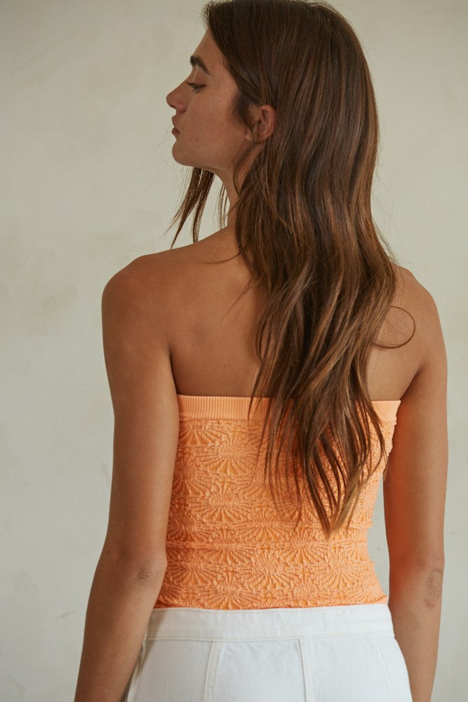 Jacquard Tube Top