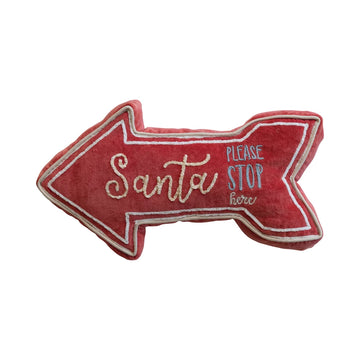 Santa Arrow Pillow